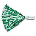 500 Strand Vinyl Pom Poms w/ Rectangle/ Token Handle (Unimprinted)